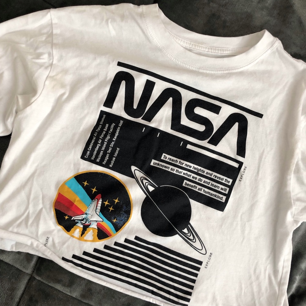 NASA CROPPED LONG SLEEVE